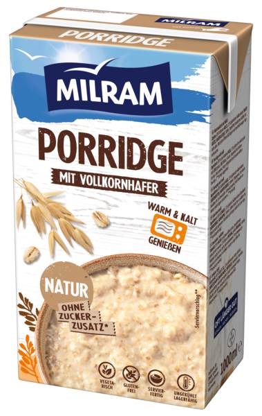 Milram Milram Porridge, 1kg 1 KG/PK
