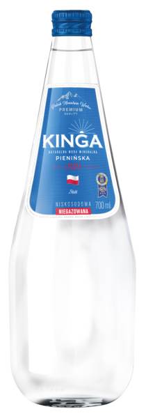 Oshee Kinga Pienińska niegazowana, butelka szklana, bezzwrotna 0,7 L/BU