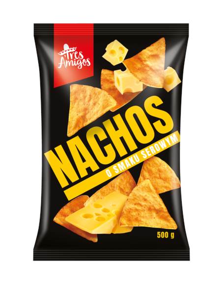 Nachos cheese, 500 GR/PA