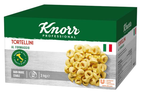 PL Knorr Tortellini z nadzieniem serowym, 3 KG/KT