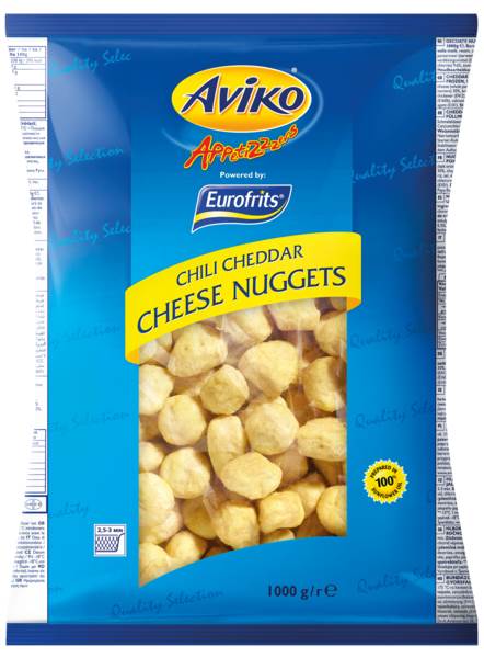 Mr Aviko Nuggetsy z serem cheddar i jalapeno, 1 KG/PA