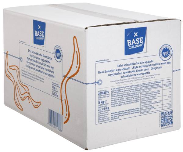 Base Culinar BC Swabian Spätzle 2x2.5kg 5 KG/CT