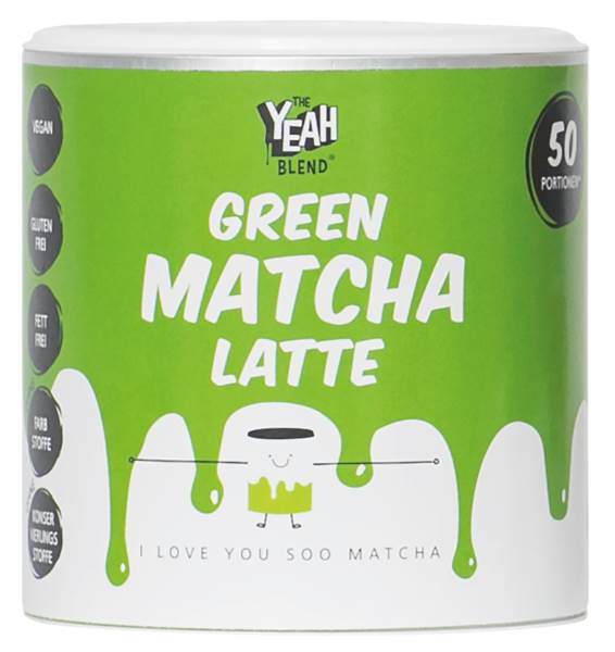 Yeah Blend Green Matcha Latte, 0,25 KG/DS