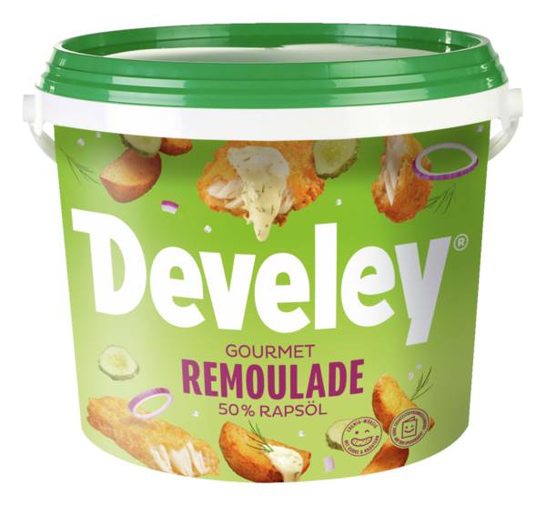 Develey Remoulade, 50%, vegan, 5 KG/EI