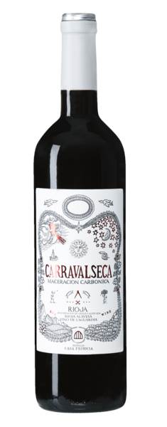 Bodegas Casa Primicia * ES | Rioja * Carravalseca Maceracion Carbonica Rioja DOCa °Tempranillo° * 0,75 L/FL  wijn rood "BIO" * soepel | fruitig | sappig