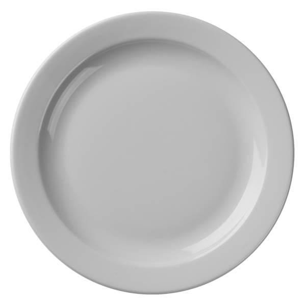 Base Elements Talerz płytki 24 cm, biały, 1 ST , seria Kim