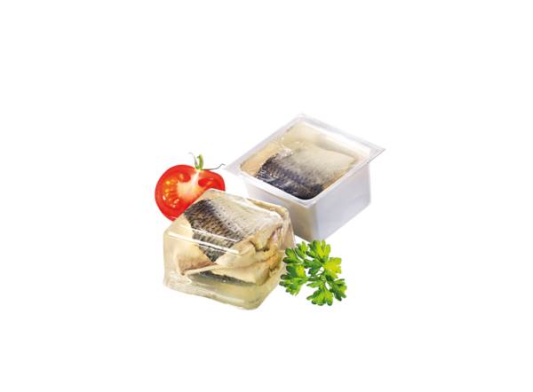 Cosmos Herring in aspic cubes   6xca.100g 6 PC/PK