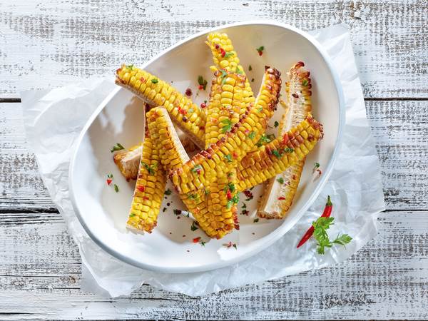 TK Ardo Corn Ribs, 2,5 KG/BT Maiskolben in 4 Stücke geschnitten,