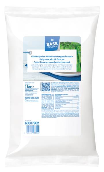 Base Culinar Götterspeise Waldmeister, 1 KG/BT