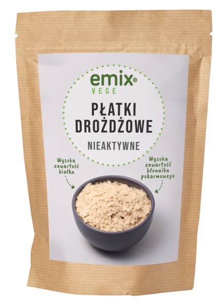 Emix Drożdże suszone, płatki, nieaktywne, 60 GR/PA