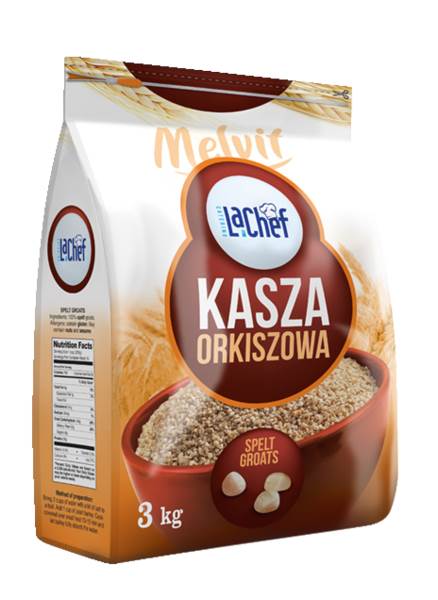 Melvit La Chef Kasza orkiszowa, 3 KG/PA