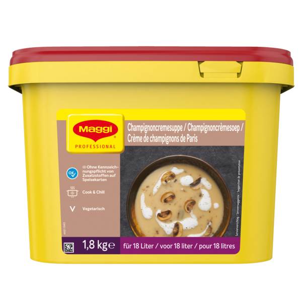 Maggi Champignoncremesuppe, (12164360) 1,8 KG/BX