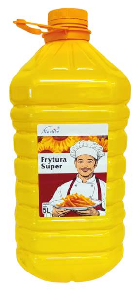 Marlibo Frytura Super, 5 L/BU olej roślinny (rzepakowy, słonecznikowy, słonecznikowy HOSO)