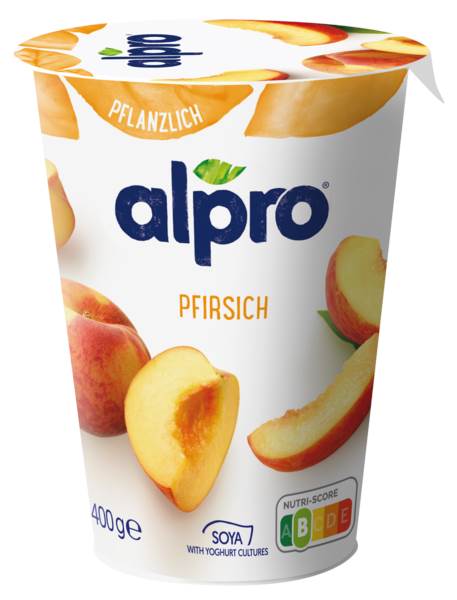 Alpro Alpro Soy-Yogurt Alt.Peach    400g 0.4 KG/CP