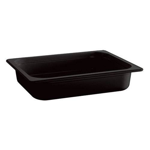 Kantin eco-line 1/1 GN D6,5 cm, 7,1 l, 53 x 32,5 x 6,5 cm, svart melamin