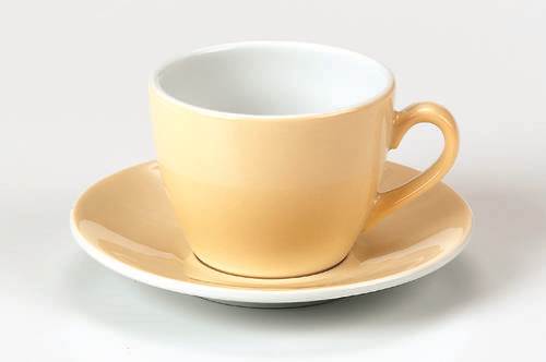 Cafe Latte kopp Happy Colours 0,32 l, beige