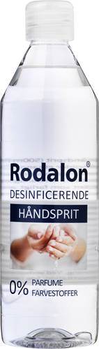 Håndsprit Rodalon 70%, flydende, med skruelåg, 500 ml