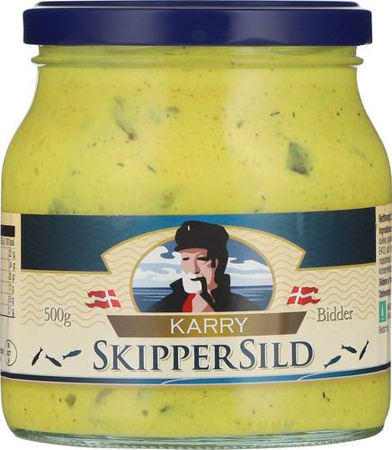 Karrysild i bidder, 500 g
