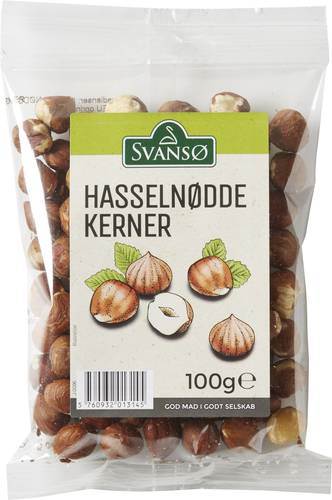 Hasselnøddekerner, 100 g