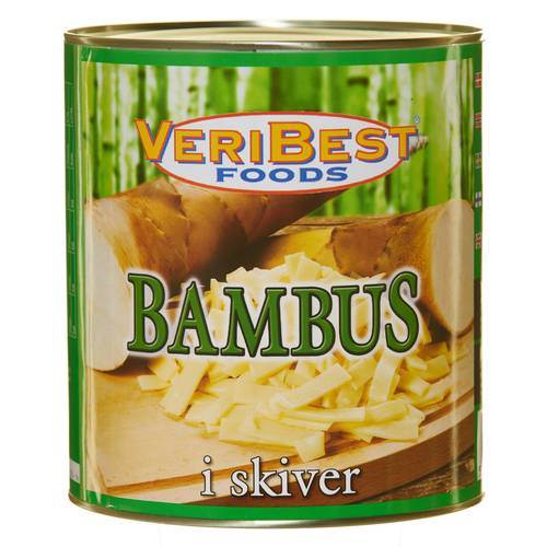Bambusskud i skiver