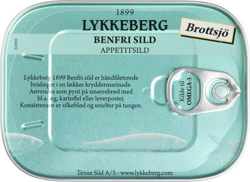 Benfri Sild Brottsjø, 65 g
