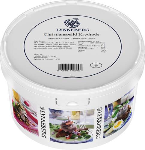 Kryddersild, Christiansø, fileter, 1,2 kg