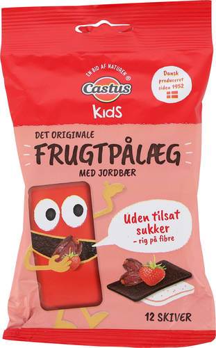 Figenpålæg, jordbær, 12 skiver, 192 g