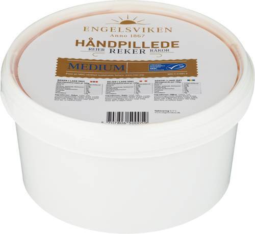MSC Rejer i lage, håndpillede, medium, 1,5 kg