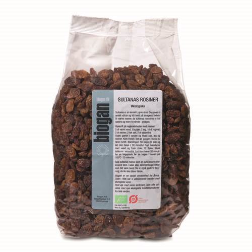 Russin Sultanas, ekologiska, 1 kg