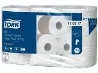 Toalettpapper Tork Premium T4, 3 lager, 35m, Svan-märkt, 42 rl