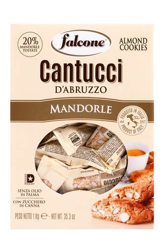 Cantuccini mandelskorpor, 25% mandel, 1 kg