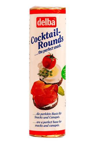 Rågbröd Pumpernickel rund, 25 skivor, 250 g