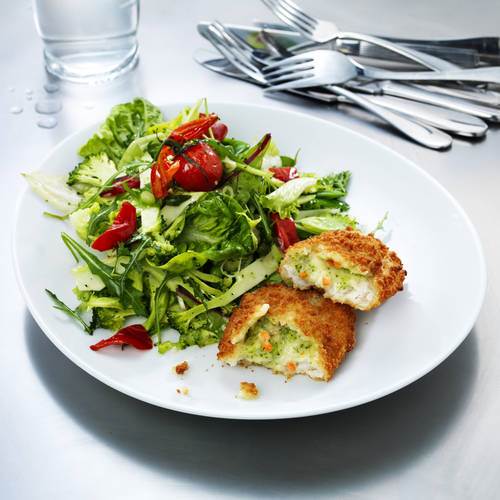 MSC Fiskefilet (rødspætte), fyldt med broccoli og ost, forstegt, 150 g, 5 kg