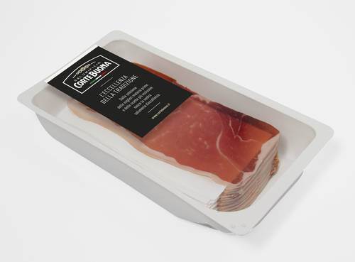 Skinke, lufttørret i skiver, italiensk, modnet 9 mdr, 500 g