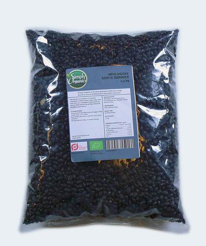 Bönor svarta, ekologiska, 2,5 kg