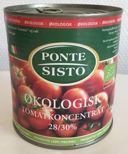 Tomatkoncentrat 28-30%, 4,5 kg