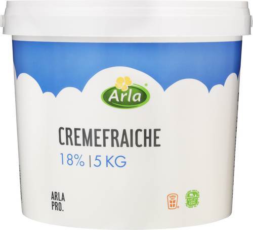 Crème fraiche 18%, 5 kg