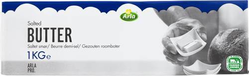 Smör Arla Pro, saltat, 1 kg