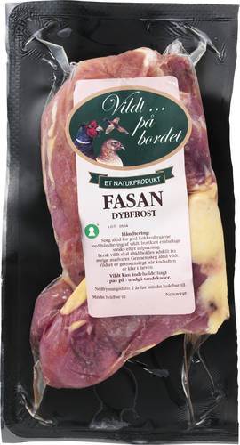 Flået fasanhøne, 0,5 kg