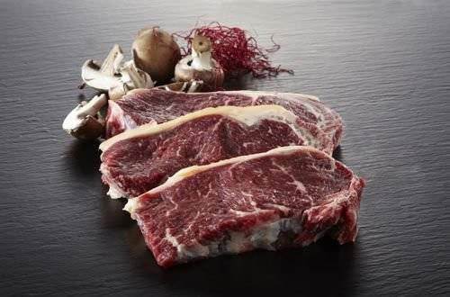 Bøf af oksestriploin, 160 g, Danmark