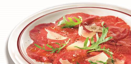 Carpaccio af okse 10 x 80 g, EU