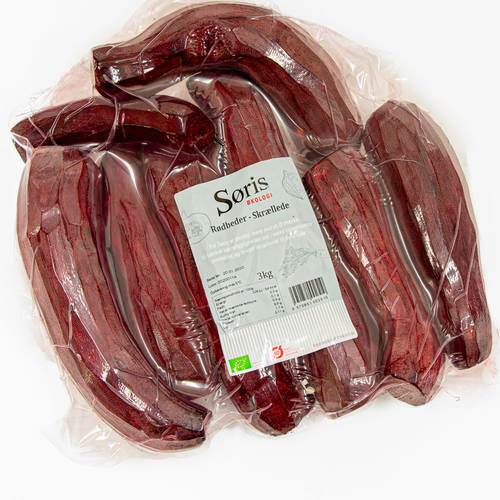 Rødbeder, skrællede, 3 kg