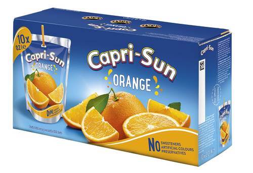 Caprisonne apelsin dricka, 0,2 l