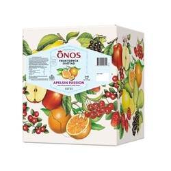 Apelsin & Passion fruktdryck osötad, 6+1, 10L