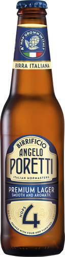 Birra Poretti 4 Luppoli 5%, 33 cl