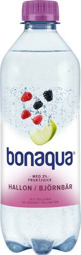 Bonaqua Hallon/Björnbär, pet, 50 cl