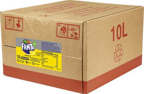 Fanta Zero Lemon Splash, bag in box, 10 l