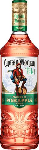 Captain Morgan Tiki Mango & Pineapple 25%, Rom, 70 cl