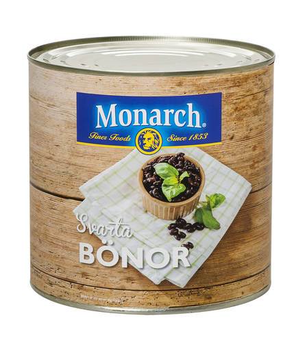Svarta Bönor, 2,6 kg (avrunnen vikt 1,5 kg)