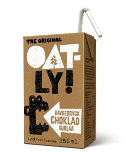 Havredryck Junior choklad med sugrör, 18 x 250ml